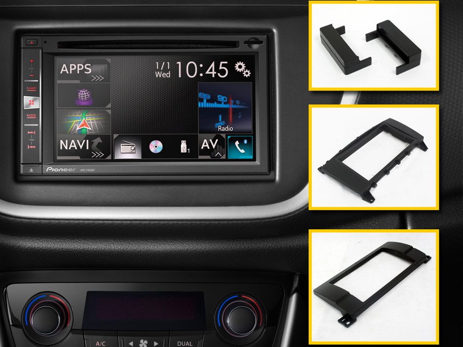 GUNMANSA Radio Fascia Trim Plate for Matza BT50 2014 (d/din)