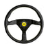 Momo 11111785BKYER Montecarlo Black & Yellow 350mm Leather Sport Steering Wheel