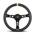 Momo 11111811312R Mod.07 Black Leather 350mm Sport Steering Wheel