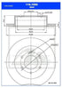 ATE Rear Brake Disc for Ford Everest - 116-1000