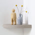 Floating Corner Shelf, Driftwood, 290mm x 290mm x 38mm