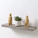 Floating Shelf, Driftwood, 900mm x 200mm x 38mm