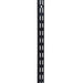 Double Slot Wallband, Black, 1280mm