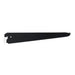 Double Slot Wallband Bracket, Black, 270mm
