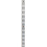 Double Slot Wallband, White, 1280mm