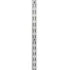 Double Slot Wallband, White, 1280mm