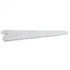 Double Slot Wallband Bracket, White, 270mm