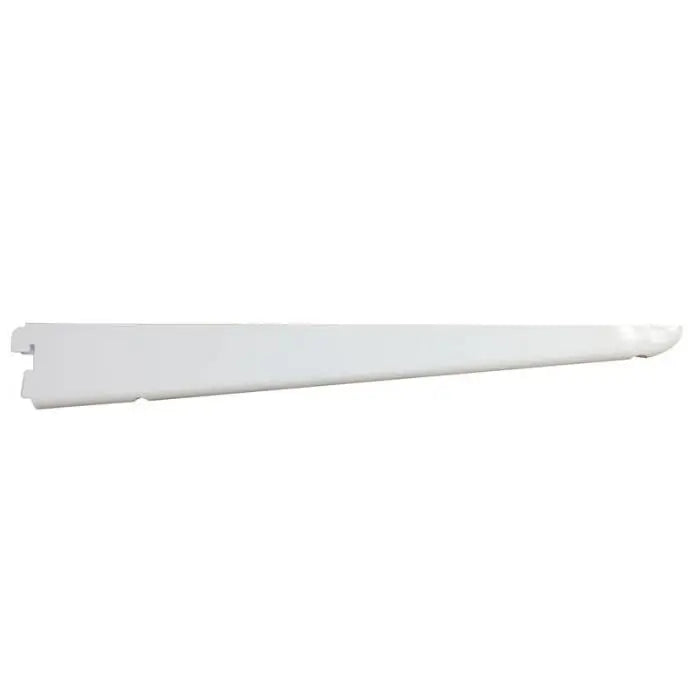 Double Slot Wallband Bracket, White, 365mm