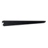 Double Slot Wallband Bracket, Black, 365mm