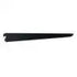 Double Slot Wallband Bracket, Black, 365mm