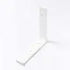 Shelf Bracket, Heavy Duty, White, 185mm x 185mm