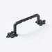 Barn Door Handle, Black, 330mm