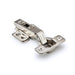Hinge, Full Overlay 110°, 0mm, Push Open, 4 Hole Plate
