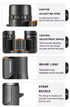 Water proof binoculars