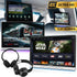 13.3" Roadstar Android Entertainment Headrest Tablet Screens With Bluetooth Headphones