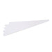Wallband Bracket, White, 428mm, 2 Pieces