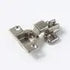 Hinge, Contract Frame, Full Overlay 110°, 0mm, 2 Hole Plate