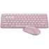 VolkanoX Blaze Bluetooth Wireless Keyboard and Mouse Combo - Rose