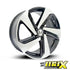 14 Inch Mag Wheel - MX7060 GTI Milton Style Wheels - 5x100 PCD