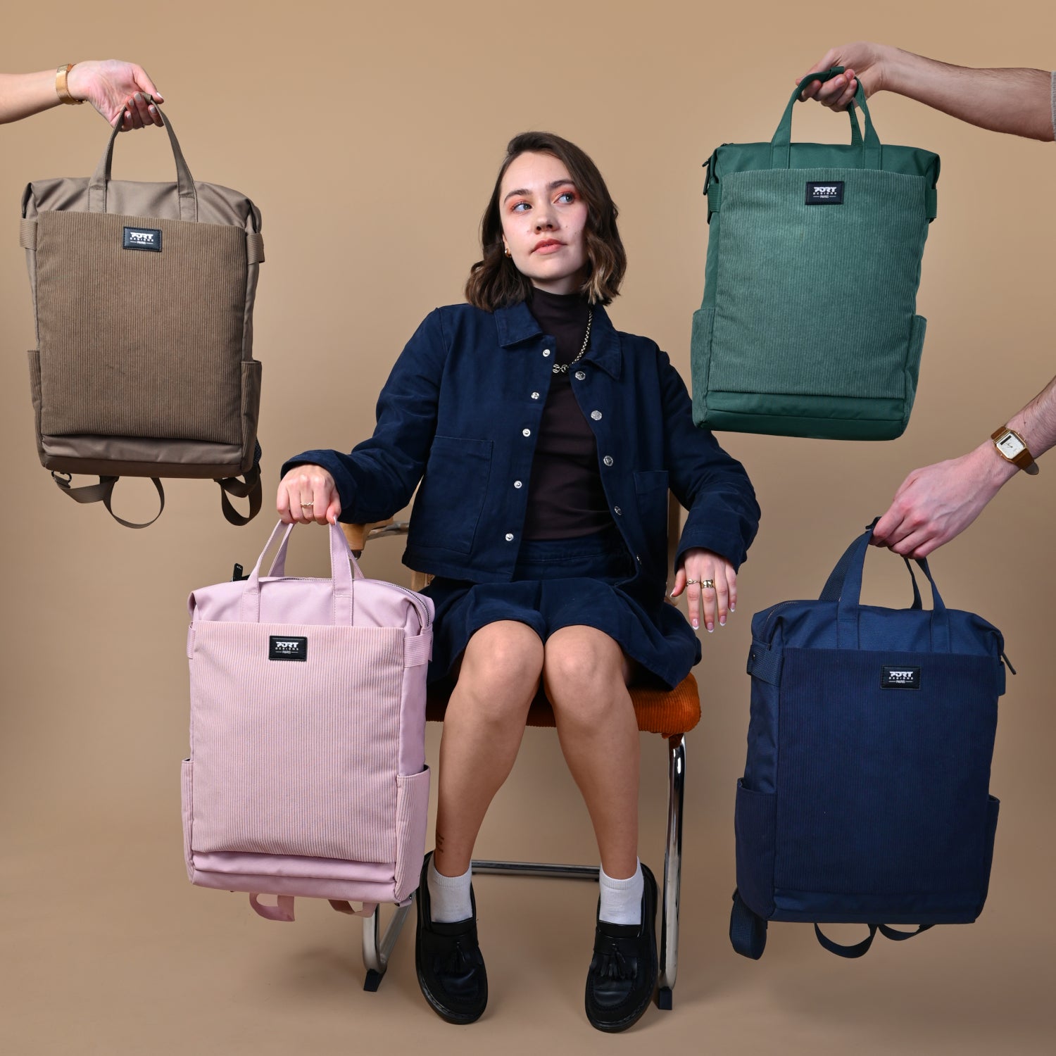 Port Designs Milano II ECO 14/16″ Totepack – Sage Green