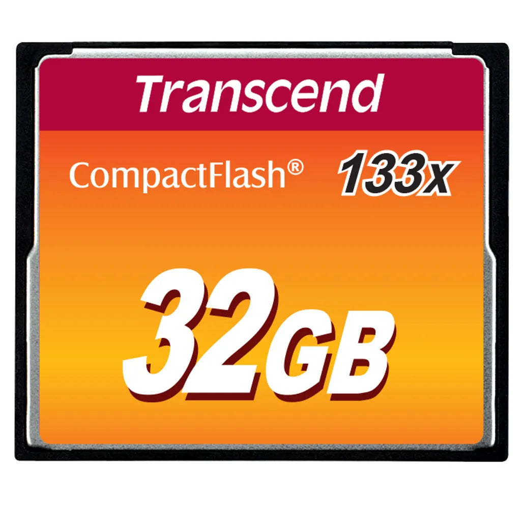 TRANSCEND 32GB COMPACT FLASH 133X