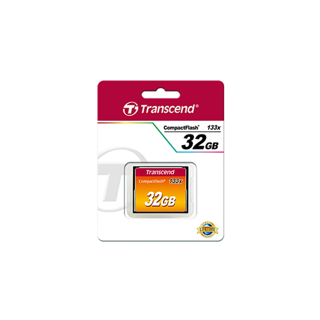 TRANSCEND 32GB COMPACT FLASH 133X