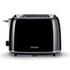 Kenwood Glossy Black 2 Slice Plastic Toaster - TCP31.000BK