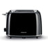 Kenwood Glossy Black 2 Slice Plastic Toaster - TCP31.000BK