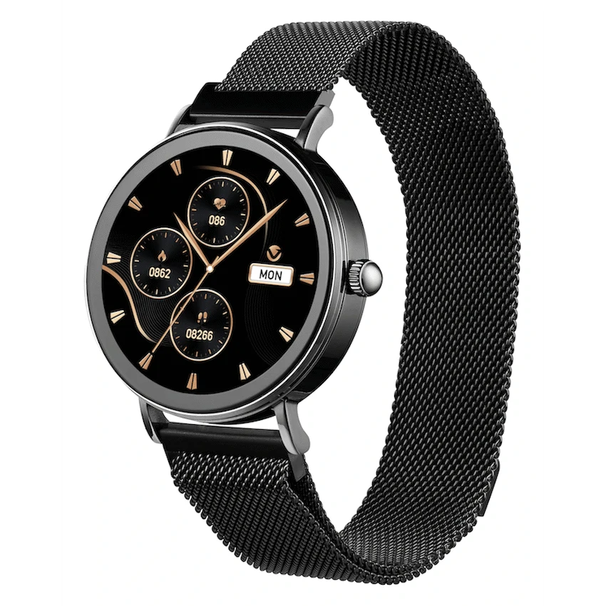 Volkano Valencia Series Ladies Smart Watch - Black