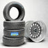 15 Inch - 10J MX186-GM Bakkie Wheel & Tyre Combo (6x139.7 PCD)