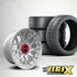 15 Inch MX1025-S Rotform Concave Wheel & Tyre Combo - (4x100 / 5x100 PCD)