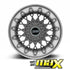 15 Inch Mag Wheel - 10J MX186-GM Bakkie Wheel (6x139.7 PCD)