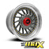15 Inch Mag Wheel - MX113-B VSN Twist Wheel (4x100 / 5x100 PCD)
