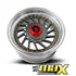 15 Inch Mag Wheel - MX113-B VSN Twist Wheel (4x100 / 5x100 PCD)