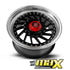 17 Inch Mag Wheel - MX113-17A VSN Twist Wheel (4x100 / 5x100 PCD)