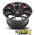 15 Inch Mag Wheel - MX821-RD Concave Wheels (4x100/ 4x114.3 PCD)