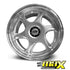 15 Inch Mag Wheel - MX2512-A15 Nissan STI Deep Dish Wheel - 4x100 / 5x100 PCD