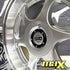 15 Inch Mag Wheel - MX2512-A15 Nissan STI Deep Dish Wheel - 4x100 / 5x100 PCD