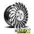 15 Inch Mag Wheel - MX415B Twist Wheel (4x100 PCD)