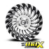15 Inch Mag Wheel - MX415B Twist Wheel (4x100 PCD)