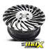 15 Inch Mag Wheel - MX415B Twist Wheel (4x100 PCD)