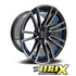 15 Inch Mag Wheel - MX452-BL Concave Wheels (5x100/ 5x114.3 PCD)