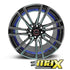 15 Inch Mag Wheel - MX452-BL Concave Wheels (5x100/ 5x114.3 PCD)