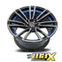 15 Inch Mag Wheel - MX452-BL Concave Wheels (5x100/ 5x114.3 PCD)