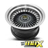 15 Inch Mag Wheel - MX5036-GMNW Emit Wheels Narrow & Wides - (4x100/ 5x100 PCD)