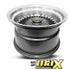 15 Inch Mag Wheel - MX5036-GMNW Emit Wheels Narrow & Wides - (4x100/ 5x100 PCD)