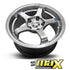 15 Inch Mag Wheel - MX512 Advan GT Racing Style Wheel - 5x100 PCD