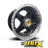 15 Inch Mag Wheel - MX5666R-BLK Wheel (4x100 / 5x100 PCD)