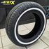 15 Inch - Vitour Galaxy R1 88H White Wall Tyre - (185/65/15)