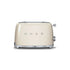 Smeg Retro 2 Slice Toaster Cream - TSF01CRSA